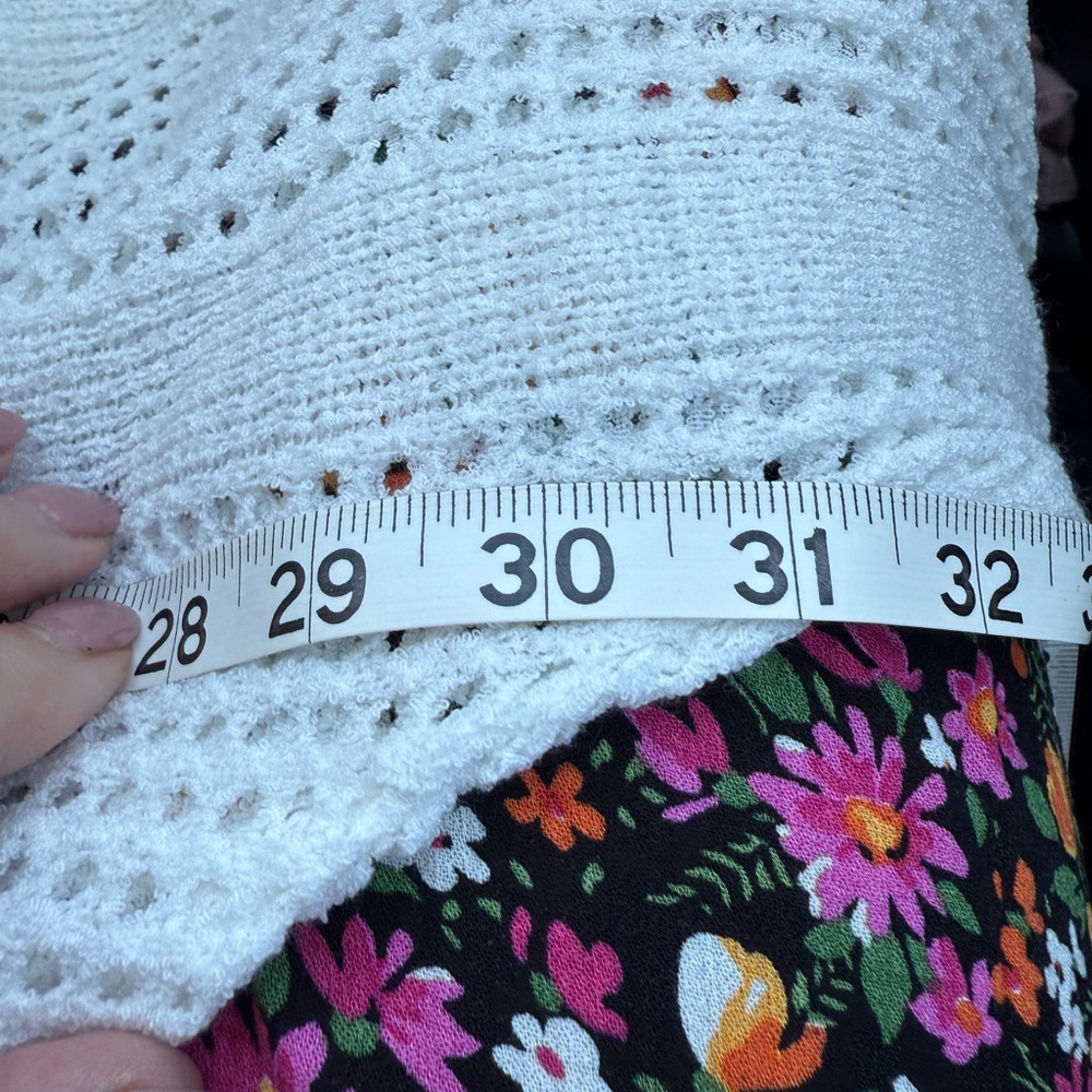 B77 Joseph Ribkoff Cream V-Neck Sweater - Picture 6 of 7